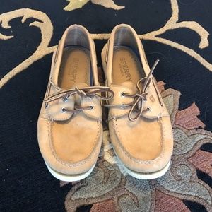 Men's Tan Sperry Top-siders